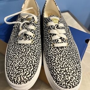 Ready for summer Beautiful Leopard print Keds sneakers. New in the box.